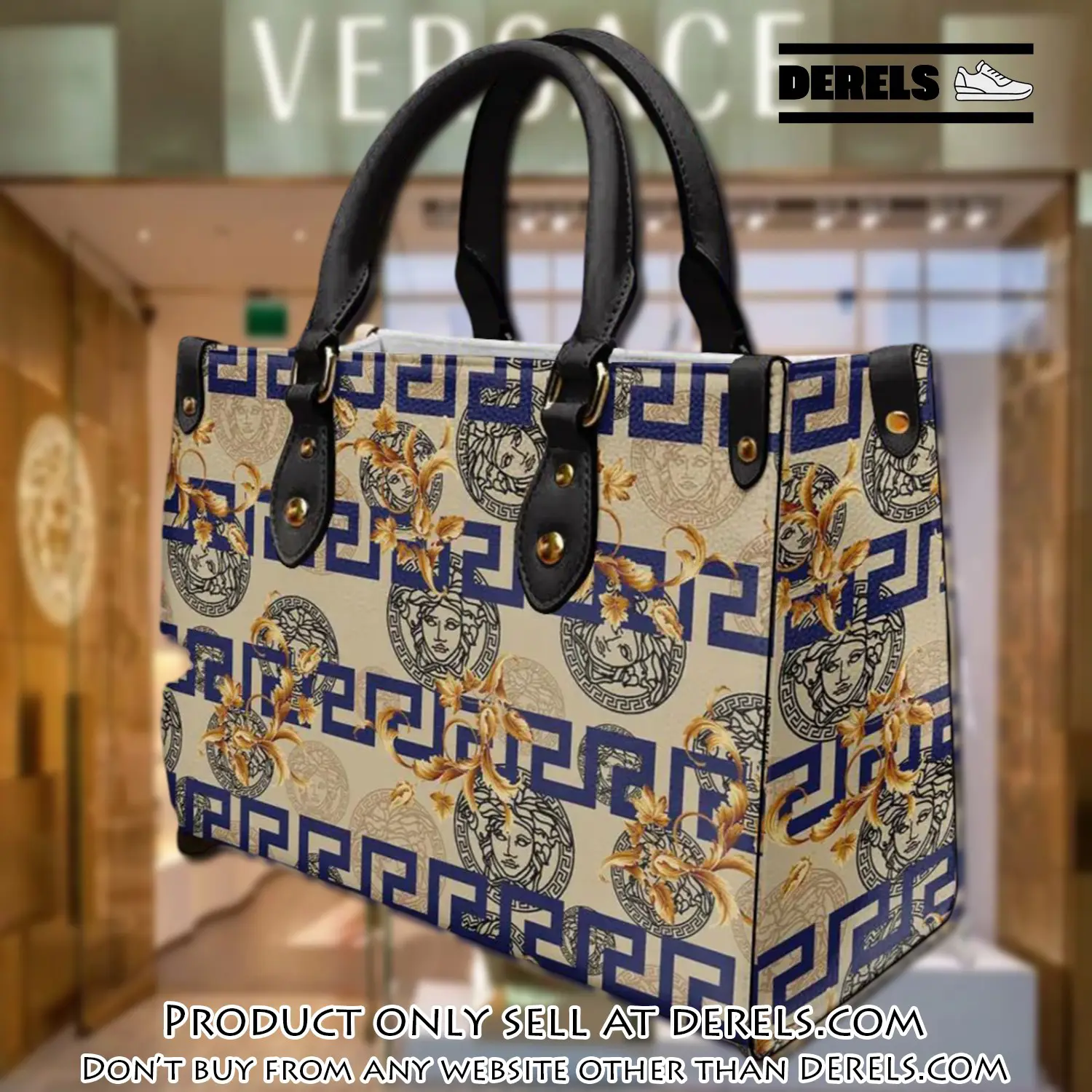 Versace women luxury leather handbag 3d lhb1025 dr2834138